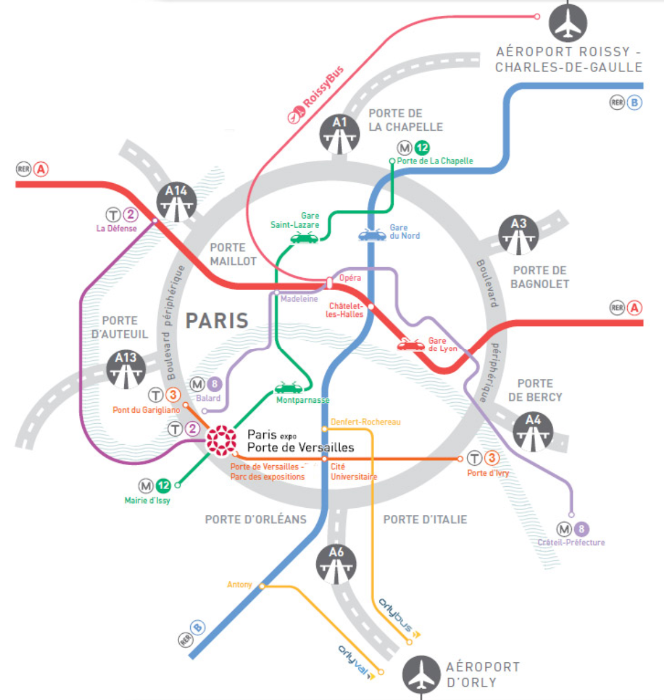 Plan du salon RESTAUCO 2021